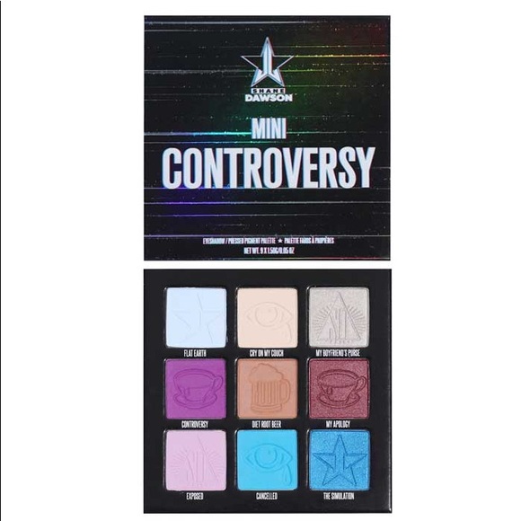 Jeffree Star Other - Jeffree Star Mini Controversy Palette🖤